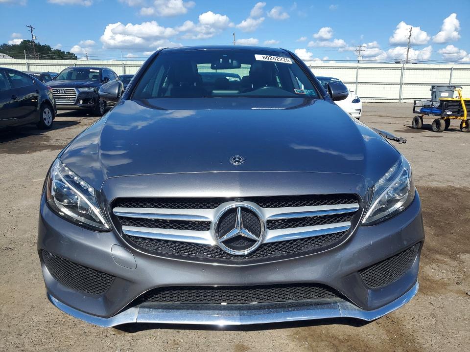 2018 Mercedes-benz C class VIN 55SWF4KB5JU244923 COPART salvage auction — SIDE, PA - CERTIFICATE OF SALVAGE, sold $9,700 on 2026-08-21 (photo 5)