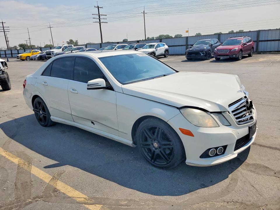 2010 Mercedes-benz E-klasse VIN WDDHF5GB3AA076139 COPART salvage auction — FRONT END, Id - Salvage Certificate Of Title, sold $625 on 2026-08-13 (photo 4)
