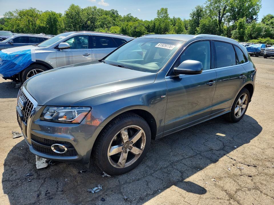 2012 Audi Q5 VIN WA1DKAFP5CA043747 COPART salvage auction — REAR END, Ct - Certificate Of Title, sold $825 on 2026-07-31 (photo 1)