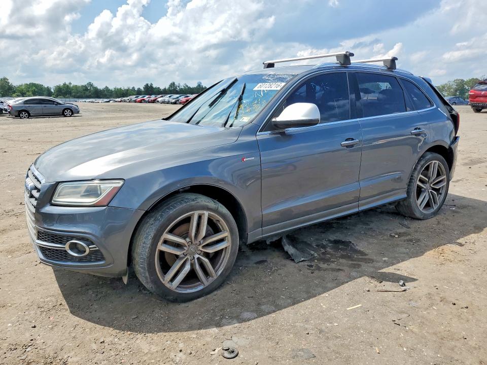 2015 Audi Sq5 VIN WA1CGAFP5FA023015 COPART salvage auction — REAR END, Va - Certificate Of Title, sold $200 on 2026-07-22 (photo 1)