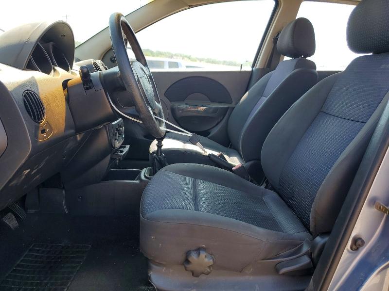 2006 Chevrolet Aveo VIN KL1TD66646B651717 COPART salvage auction — SIDE, CO - SALVAGE TITLE, sold $250 on 2026-07-27 (photo 7)