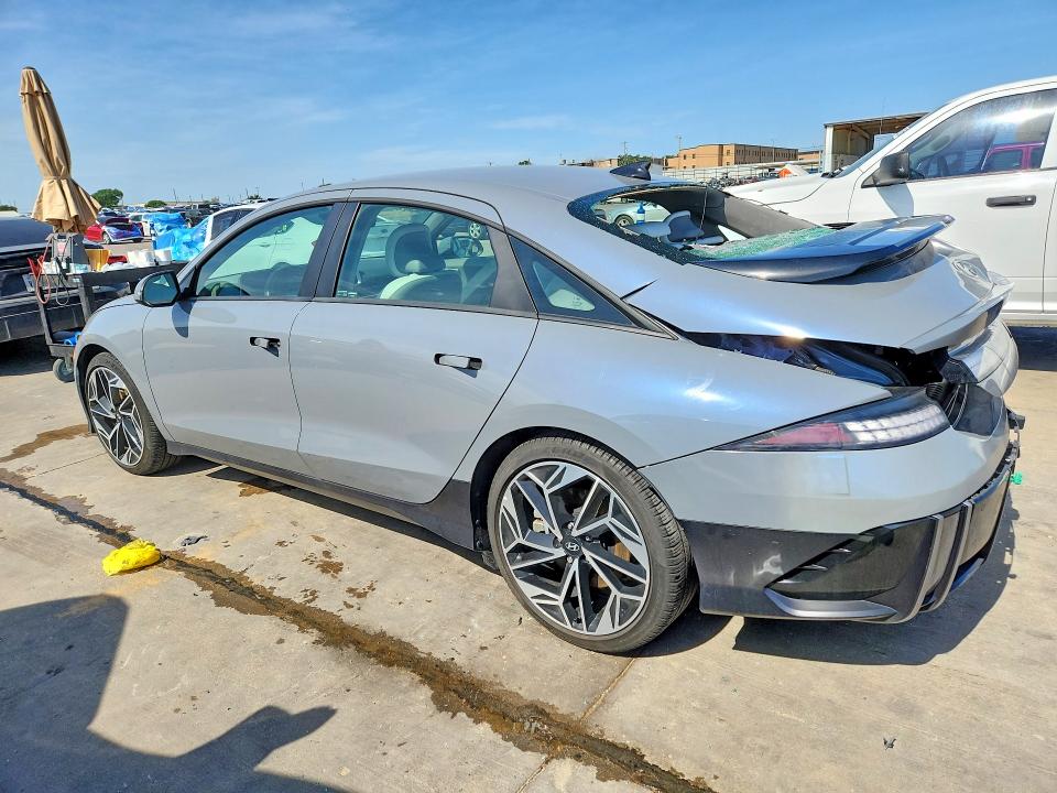 2024 Hyundai Ioniq 6 VIN KMHM34AC2RA060356 COPART salvage auction — REAR END, Tx - Salvage Vehicle Title, sold $8,200 on 2026-07-09 (photo 2)
