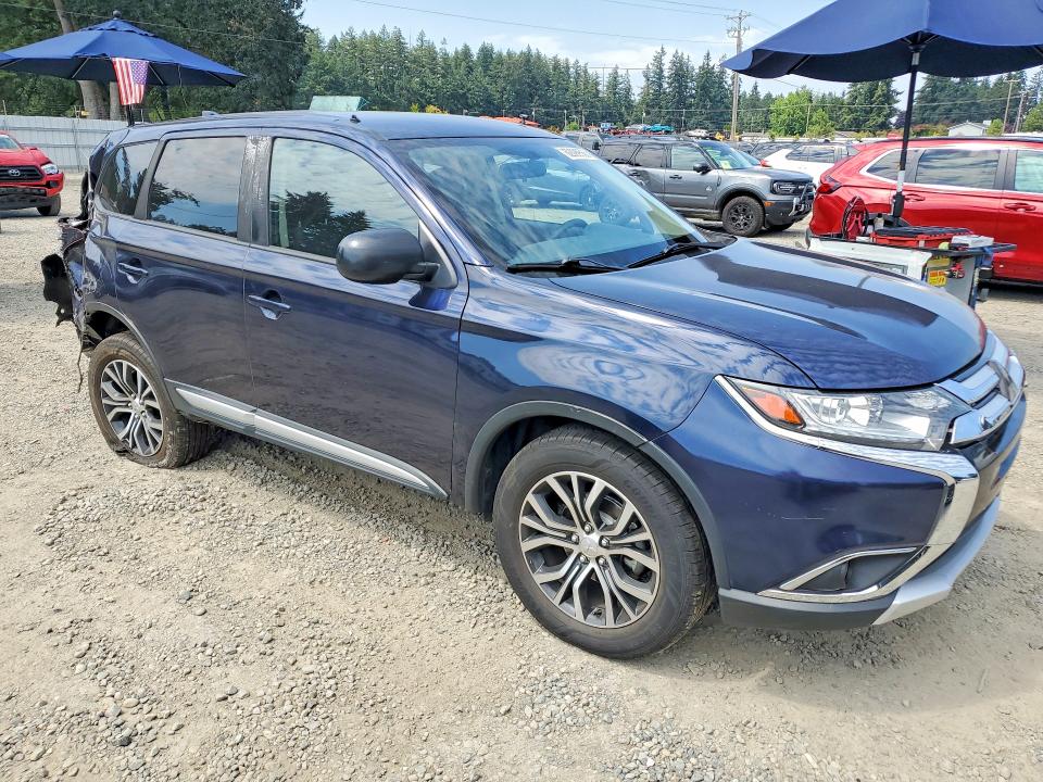 2018 Mitsubishi Outlander VIN JA4AZ3A36JJ001146 COPART salvage auction — REAR END, Wa - Bill Of Sale, sold $125 on 2026-07-28 (photo 4)