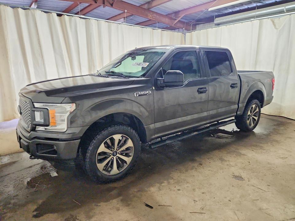 2019 Ford F-150 lightning VIN 1FTEW1E57KKE33966 COPART salvage auction — MINOR DENT/SCRATCHES, Tx - Certificate Of Title, sold $8,700 on 2026-07-30 (photo 1)