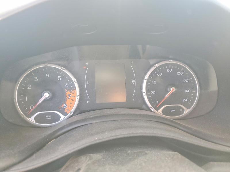 2018 Jeep Renegade VIN ZACCJABB0JPG74899 COPART salvage auction — FRONT END, Ca - Salvage Certificate, sold $850 on 2026-07-23 (photo 9)