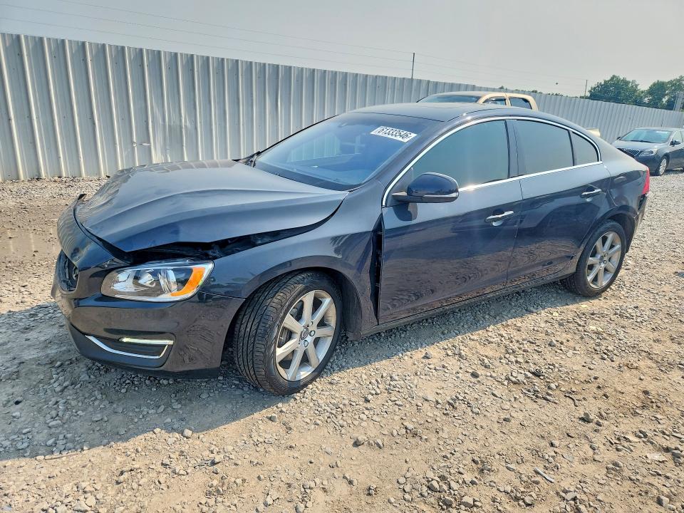 2016 Volvo S60 VIN YV1612TKXG1398848 COPART salvage auction — FRONT END, Oh - Cert Of Title-Salvage, sold $100 on 2026-07-28 (photo 1)