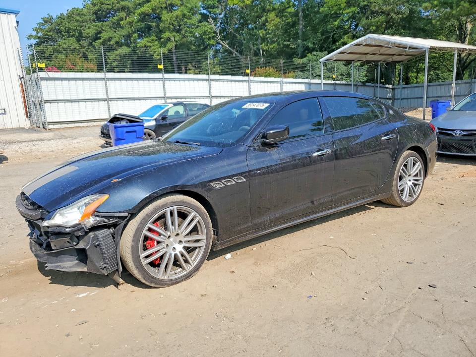 2016 Maserati VIN ZAM56RPA3G1168707 COPART salvage auction — FRONT END, Ga - Cert Of Title-Salvage, sold $5,800 on 2026-08-14 (photo 1)