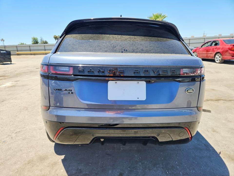 2021 Land rover Range rover velar VIN SALYT2EX0MA312761 COPART salvage auction — FRONT END, Ca - Salvage Certificate, sold $7,300 on 2026-09-04 (photo 6)