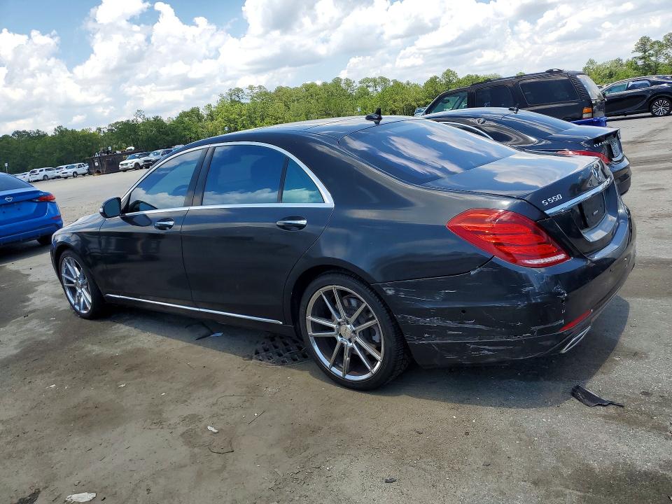 2016 Mercedes-benz S-klasse VIN WDDUG8FB4GA236309 COPART salvage auction — REAR END, Ga - Cert Of Title-Salvage, sold $5,000 on 2026-07-27 (photo 2)