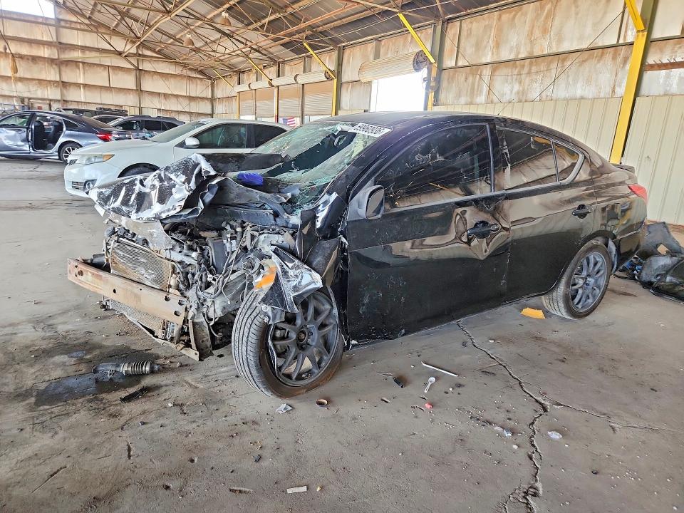 2014 Nissan Versa VIN 3N1CN7AP4EL827564 COPART salvage auction — FRONT END, Az - Cert Of Title-Restored Salvage, sold $475 on 2026-07-27 (photo 1)