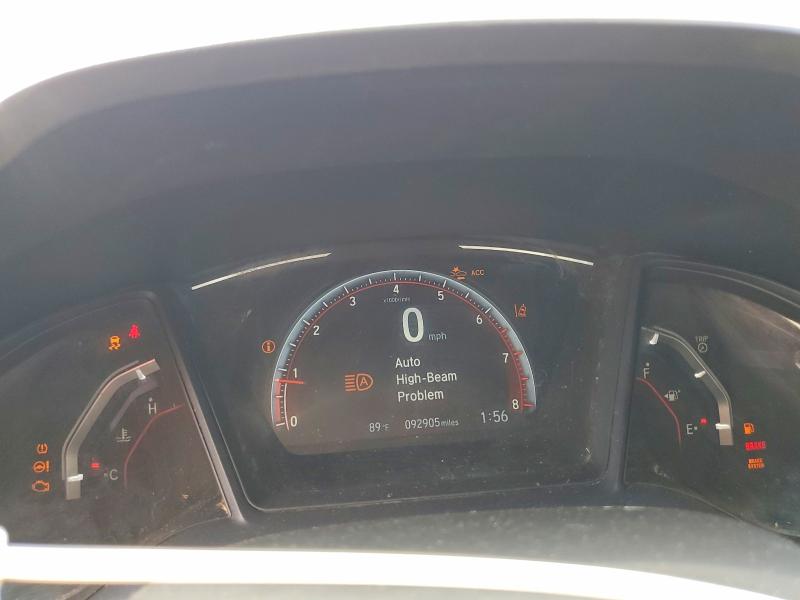 2019 Honda Civic VIN SHHFK7G48KU219393 COPART salvage auction — FRONT END, Ar - Certificate Of Title, sold $6,000 on 2026-07-29 (photo 9)