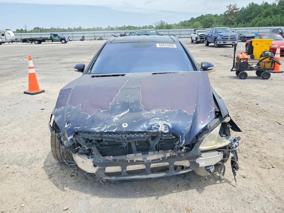 2007 Mercedes-benz S class VIN WDDNG71X17A070400 COPART salvage auction — FRONT END, Sc - Certificate Of Title, sold $500 on 2026-08-12 (photo 5)