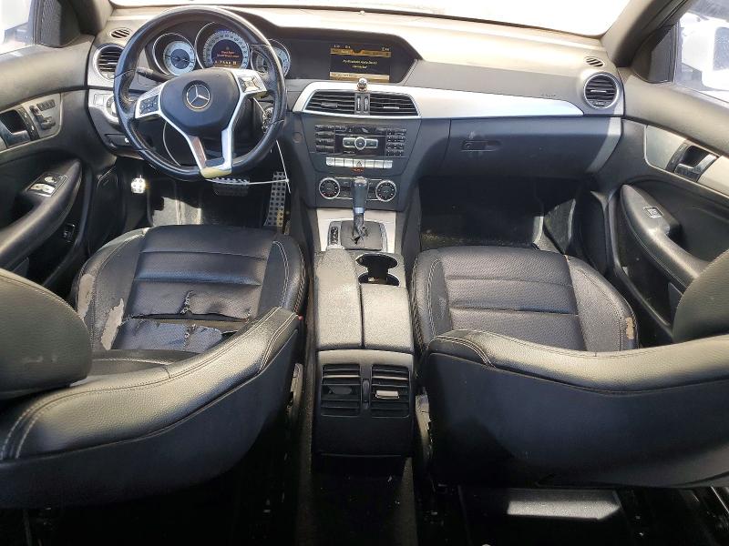 2012 Mercedes-benz C-klasse VIN WDDGJ4HB9CF801106 COPART salvage auction — FRONT END, Tx - Salvage Vehicle Title, sold $775 on 2026-07-31 (photo 8)