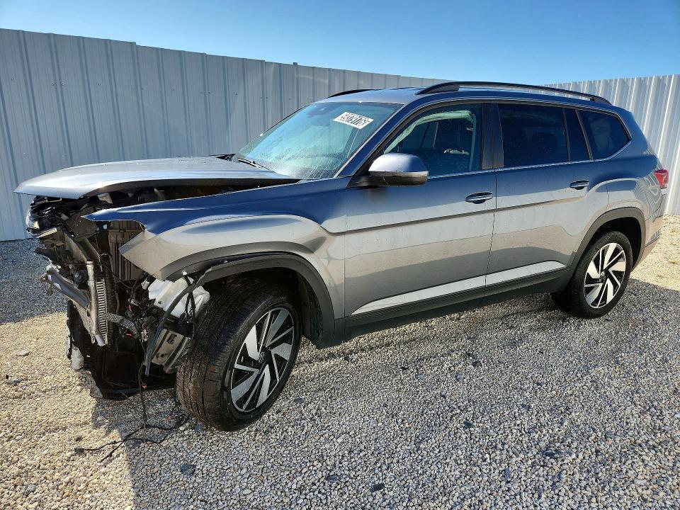 2025 Volkswagen Atlas VIN 1V2WR2CA9SC531780 COPART salvage auction — FRONT END, Fl - Certificate Of Destruction, sold $6,500 on 2026-07-29 (photo 1)
