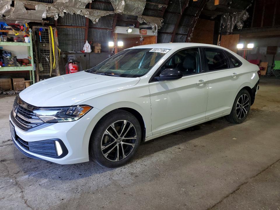 2024 Volkswagen Jetta VIN 3VWBM7BU3RM083548 — COPART salvage auction photo