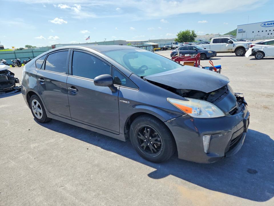2012 Toyota Prius VIN JTDKN3DU2C1568483 COPART salvage auction — FRONT END, Ok - Cert Of Title-Salvage, sold $925 on 2026-07-15 (photo 4)