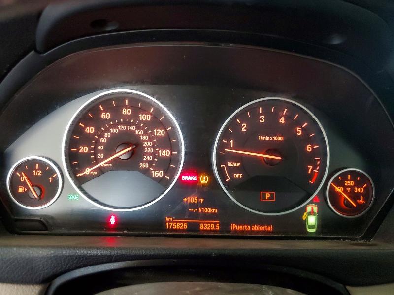 2016 BMW 3er VIN WBA8E3G58GNU03032 COPART salvage auction — FRONT END, Az - Cert Of Title-Restored Salvage (P), sold $2,050 on 2026-07-08 (photo 9)