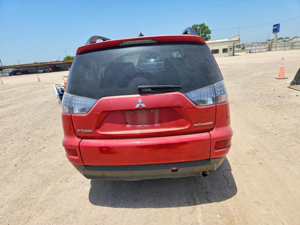 2011 Mitsubishi Outlander VIN JA4AS3AW6BU014445 COPART salvage auction — FRONT END, TX - SALVAGE VEHICLE TITLE (P), sold $30 on 2026-07-29 (photo 6)