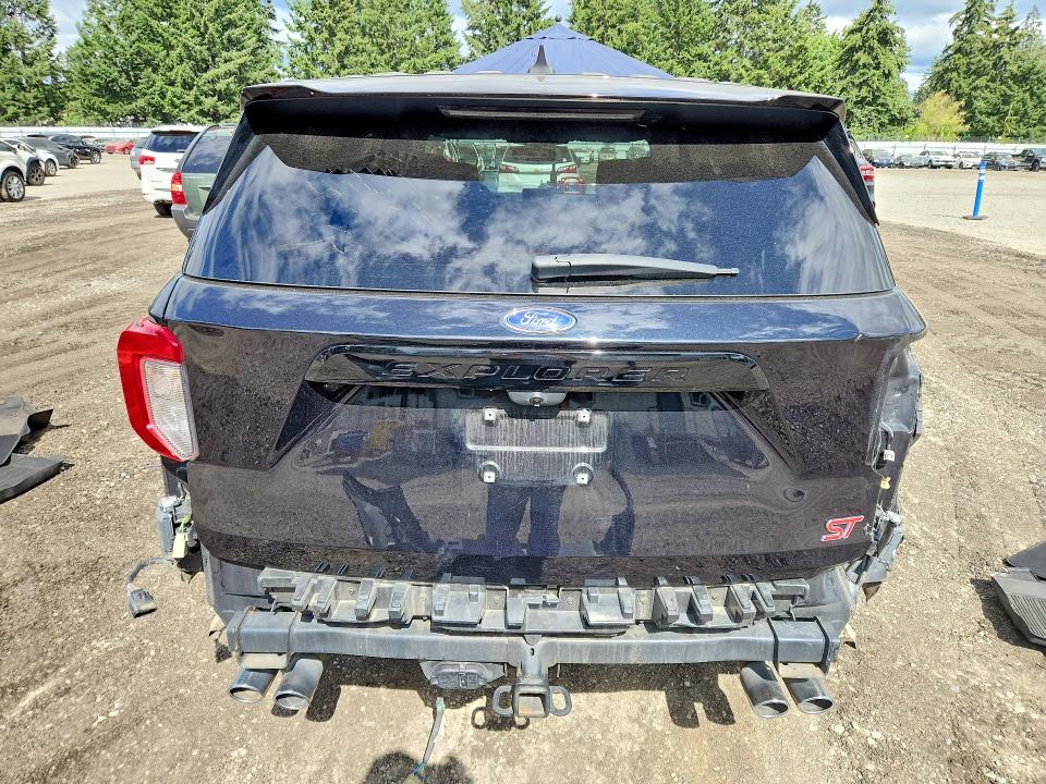2021 Ford Explorer VIN 1FM5K8GC9MGA74038 COPART salvage auction — REAR END, Wa - Bill Of Sale, sold $16,900 on 2026-08-21 (photo 6)
