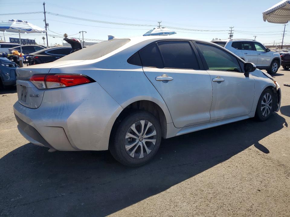 2022 Toyota Corolla VIN JTDEAMDE0N3010887 COPART salvage auction — FRONT END, CA - ACQ BOS - POST SALE - SALVAGE, sold $3,000 on 2026-07-20 (photo 3)