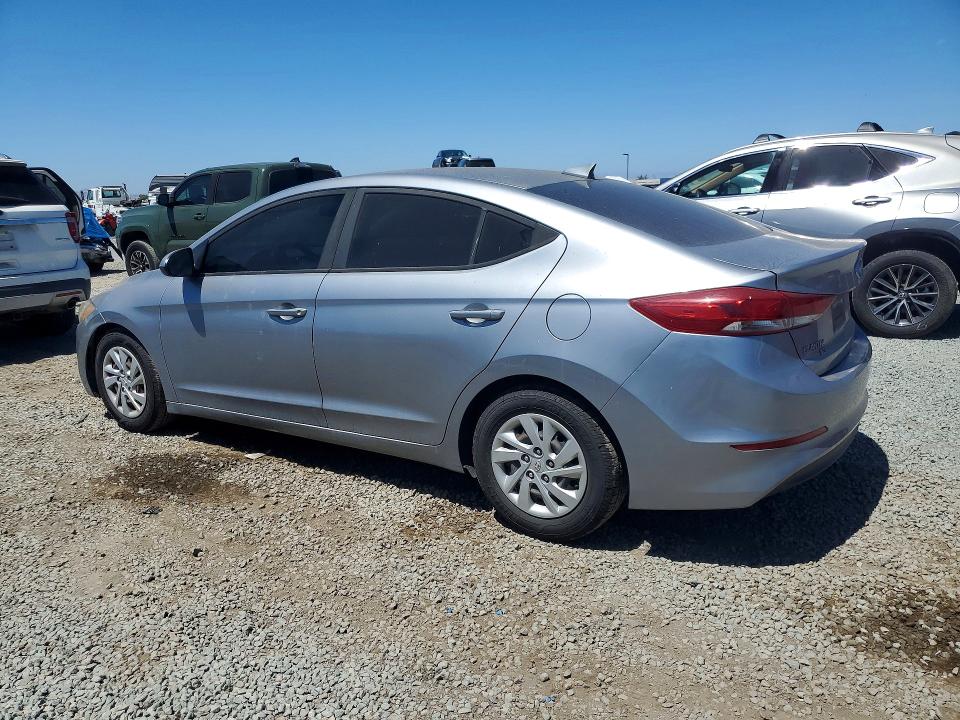 2017 Hyundai Elantra VIN 5NPD74LF3HH090652 COPART salvage auction — MECHANICAL, Ca - Dis/Dlr/Exp Only Clean Title, sold $1,350 on 2026-07-10 (photo 2)