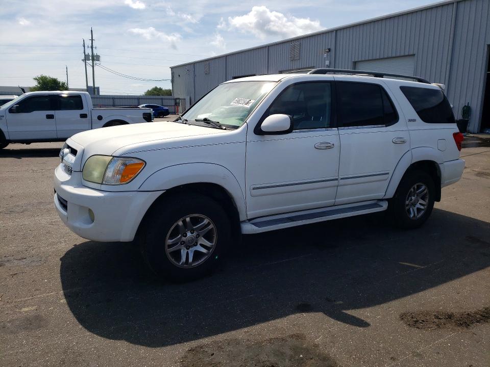 2005 Toyota Sequoia VIN 5TDZT34A85S244776 COPART salvage auction — FRONT END, Fl - Cert Of Title Slvg Rebuildable, sold $100 on 2026-07-27 (photo 1)