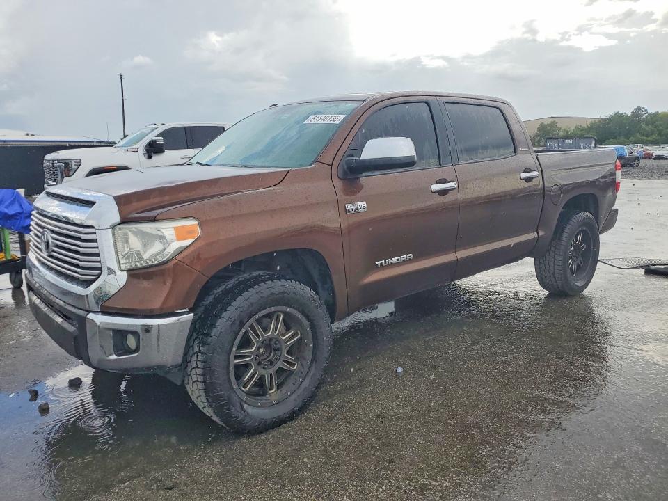2017 Toyota Tundra VIN 5TFFW5F19HX226109 COPART salvage auction — SIDE, Fl - Certificate Of Title, sold $8,000 on 2026-07-28 (photo 1)