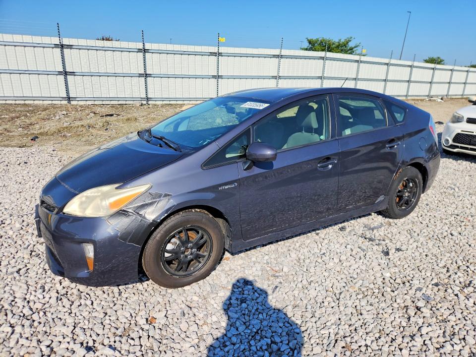 2014 Toyota Prius VIN JTDKN3DU5E1742629 COPART salvage auction — FRONT END, Mo - Certificate Of Title, sold $875 on 2026-07-20 (photo 1)