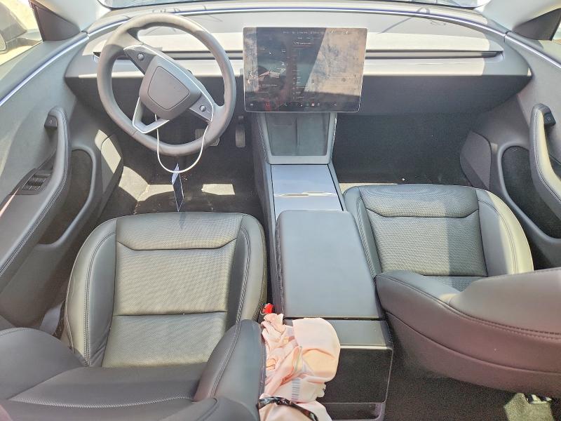 2025 Tesla Model 3 VIN 5YJ3E1EA2SF985055 COPART salvage auction — FRONT END, Fl - Cert Of Title Slvg Rebuildable, sold $12,200 on 2026-09-10 (photo 8)