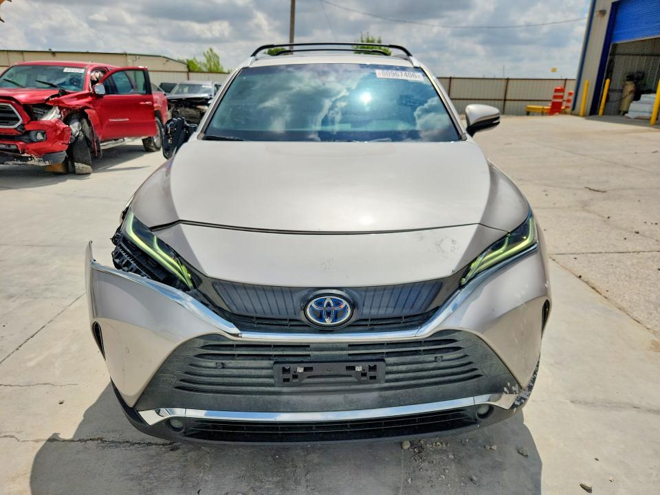 2021 Toyota Venza VIN JTEAAAAH8MJ071695 COPART salvage auction — FRONT END, Tx - Salvage Vehicle Title, sold $12,800 on 2026-08-25 (photo 5)