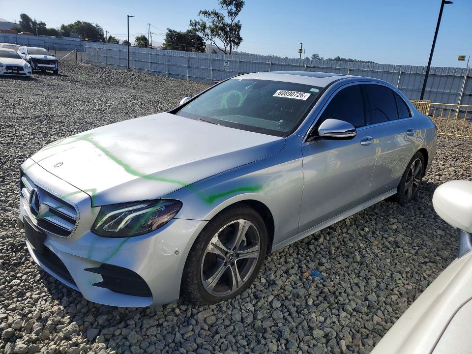 2018 Mercedes-benz E-class VIN WDDZF4JB0JA458037 COPART salvage auction — VANDALISM, CA - SALVAGE CERTIFICATE, sold $6,900 on 2026-08-20 (photo 1)
