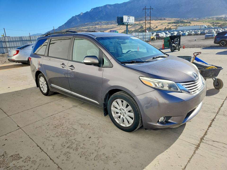 2017 Toyota Sienna VIN 5TDDZ3DC5HS158727 COPART salvage auction — MECHANICAL, Fl - Certificate Of Title, sold $150 on 2026-07-27 (photo 4)