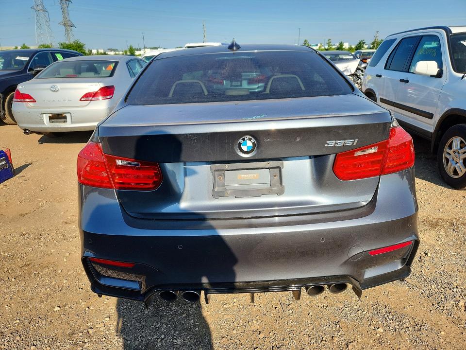 2015 BMW M3 VIN WBS3C9C50FP803481 COPART salvage auction — HAIL, Il - Salvage Certificate, sold $9,400 on 2026-07-28 (photo 6)