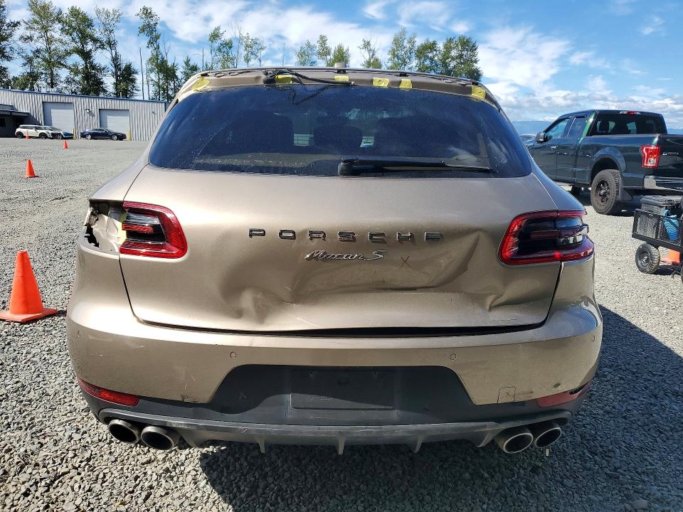 2016 Porsche Macan VIN WP1AB2A55GLB50455 COPART salvage auction — REAR END, Wa - Bill Of Sale, sold $2,100 on 2026-07-27 (photo 6)
