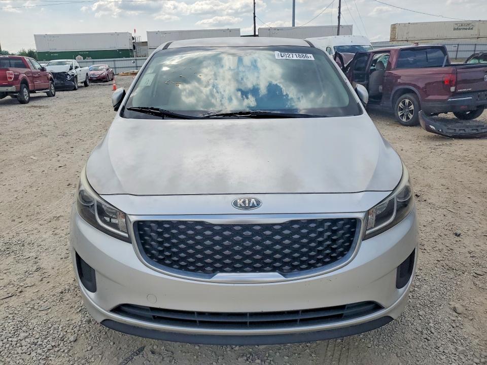 2017 Kia SEDONA VIN KNDMA5C18H6261174 COPART salvage auction — FRONT END, Oh - Certificate Of Title (P), sold $3,800 on 2026-07-21 (photo 5)