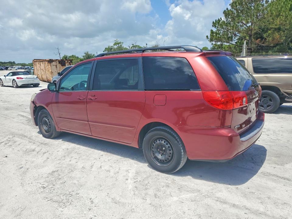 2010 Toyota Sienna VIN 5TDKK4CC3AS323506 COPART salvage auction — FRONT END, Fl - Certificate Of Title (P), sold $625 on 2026-07-29 (photo 2)
