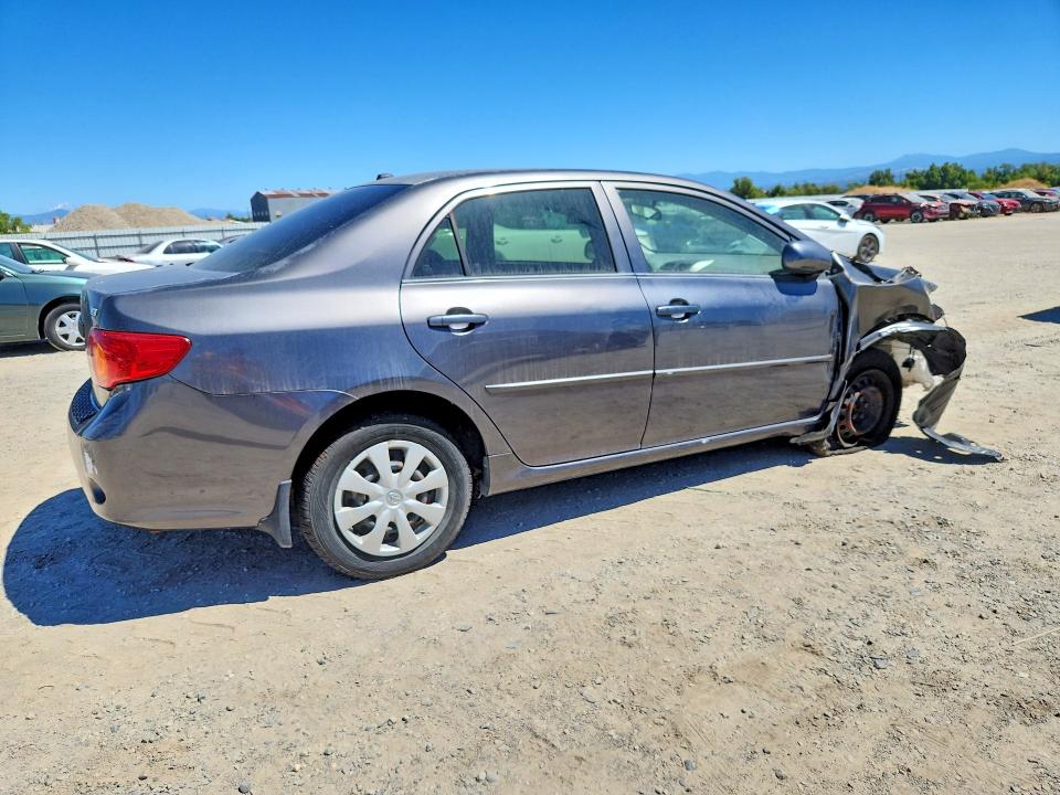 2010 Toyota Corolla VIN JTDBU4EE6AJ072793 COPART salvage auction — FRONT END, CA - DIS/DLR/EXP LIEN PAPERS-SALV, sold $375 on 2026-07-31 (photo 3)