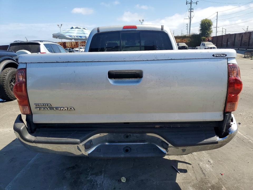 2008 Toyota Tacoma VIN 5TETX22NX8Z534485 COPART salvage auction — REAR END, CA - SALVAGE CERTIFICATE, sold $2,750 on 2026-07-29 (photo 6)
