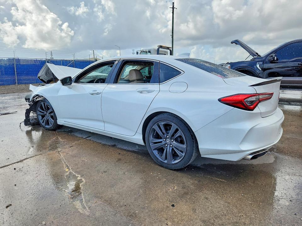 2021 Acura Tlx VIN 19UUB5F35MA004931 COPART salvage auction — FRONT END, FL - CERT OF TITLE-REBUILT, sold $15 on 2026-07-29 (photo 2)