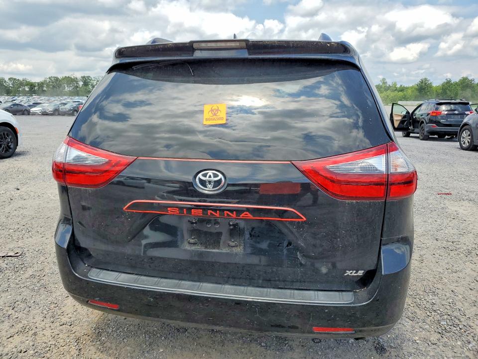2020 Toyota Sienna VIN 5TDYZ3DC8LS030685 COPART salvage auction — ROOF, Va - Cert Of Title - Salvage, sold $1,000 on 2026-07-29 (photo 6)