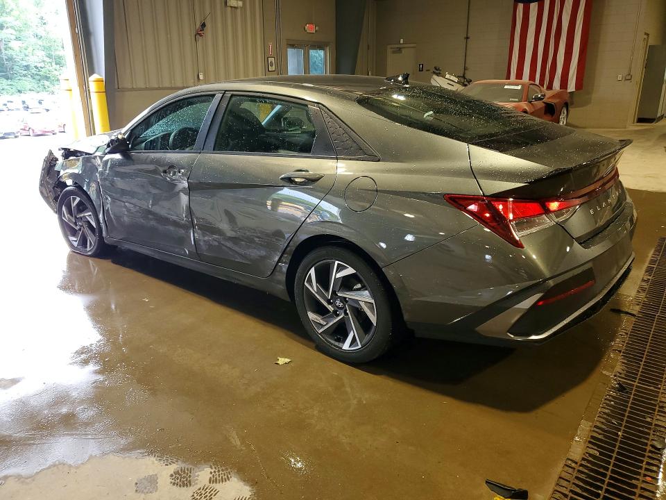 2025 Hyundai Elantra VIN KMHLM4DG5SU053185 COPART salvage auction — FRONT END, PA - CERTIFICATE OF SALVAGE, sold $2,600 on 2026-07-29 (photo 2)