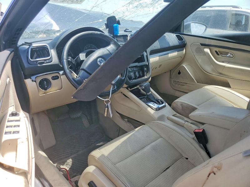 2009 Volkswagen Eos VIN WVWBA71FX9V021536 COPART salvage auction — FRONT END, Tx - Salvage Vehicle Title, sold $100 on 2026-08-06 (photo 8)