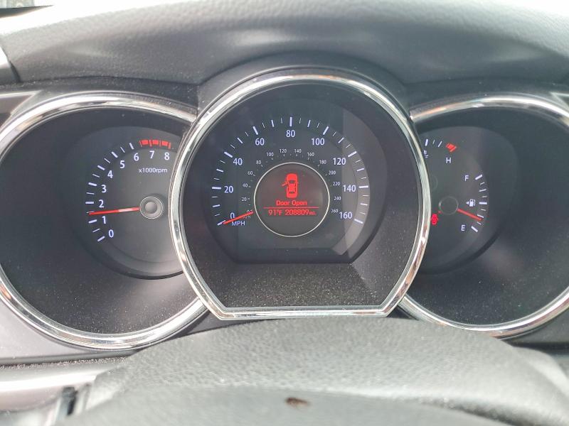 2013 Kia Optima VIN 5XXGM4A75DG237674 COPART salvage auction — FRONT END, Salvage Title, sold $550 on 2026-07-15 (photo 9)