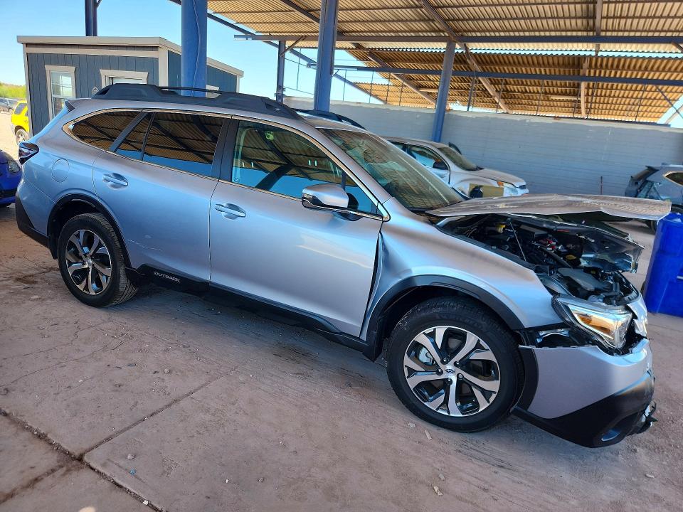 2020 Subaru Outback VIN 4S4BTANC3L3216528 COPART salvage auction — FRONT END, Az - Cert Of Title - Salvage, sold $7,000 on 2026-07-30 (photo 4)