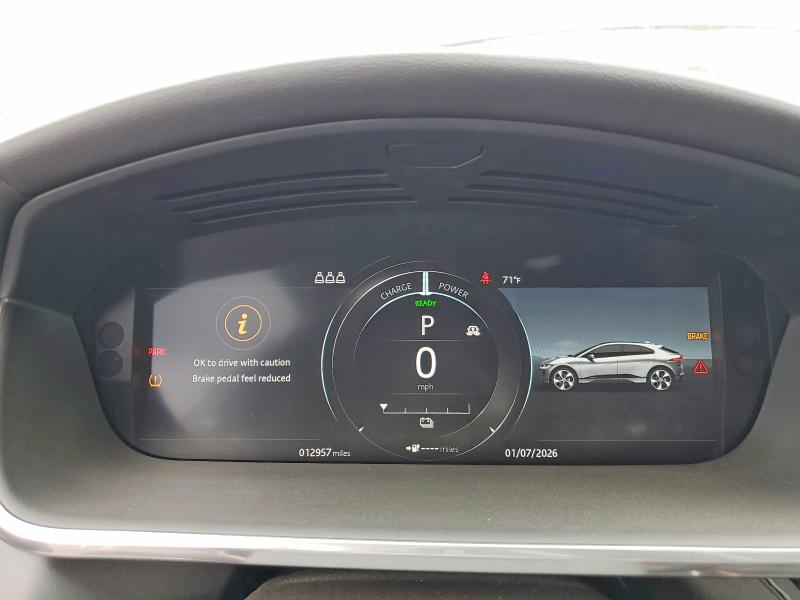 2019 Jaguar I-pace VIN SADHB2S12K1F72884 COPART salvage auction — STRIPPED, Ca - Non-Revivable Acquisition, sold $3,050 on 2026-07-15 (photo 9)