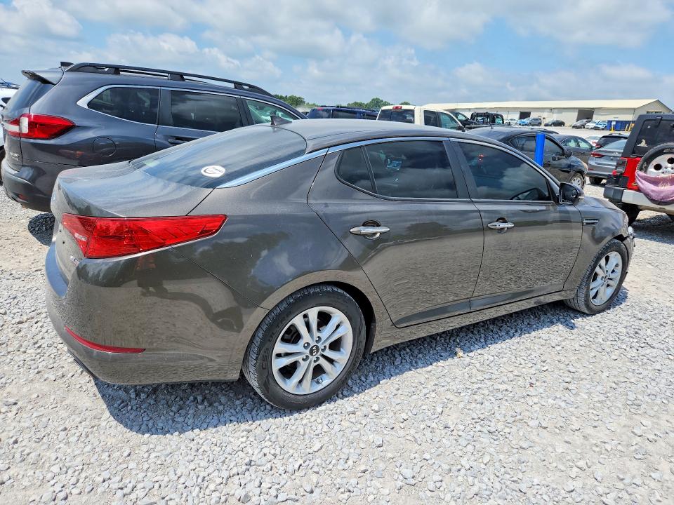 2011 Kia Optima VIN KNAGN4A70B5071110 COPART salvage auction — FRONT END, Tn - Salvage Certificate, sold $175 on 2026-07-21 (photo 3)