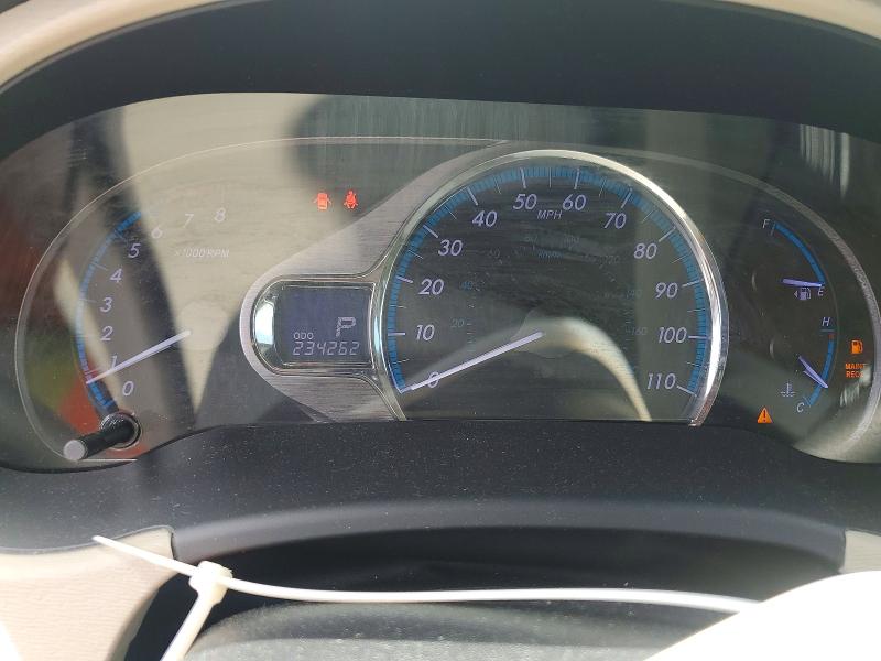 2014 Toyota Sienna VIN 5TDDK3DC1ES087249 COPART salvage auction — FRONT END, Nc - Salvage Certificate Of Title, sold $500 on 2026-07-23 (photo 9)