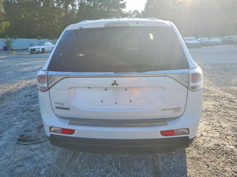 2014 Mitsubishi Outlander VIN JA4JZ4AX0EZ001594 COPART salvage auction — MECHANICAL, GA - CERTIFICATE OF TITLE, sold $2,200 on 2026-07-28 (photo 6)