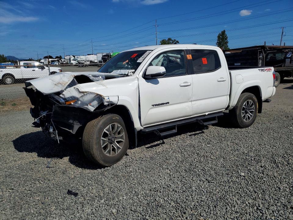 2023 Toyota Tacoma VIN 3TMCZ5AN1PM643362 COPART salvage auction — FRONT END, Ca - Certificate Of Title, sold $10,900 on 2026-07-30 (photo 1)