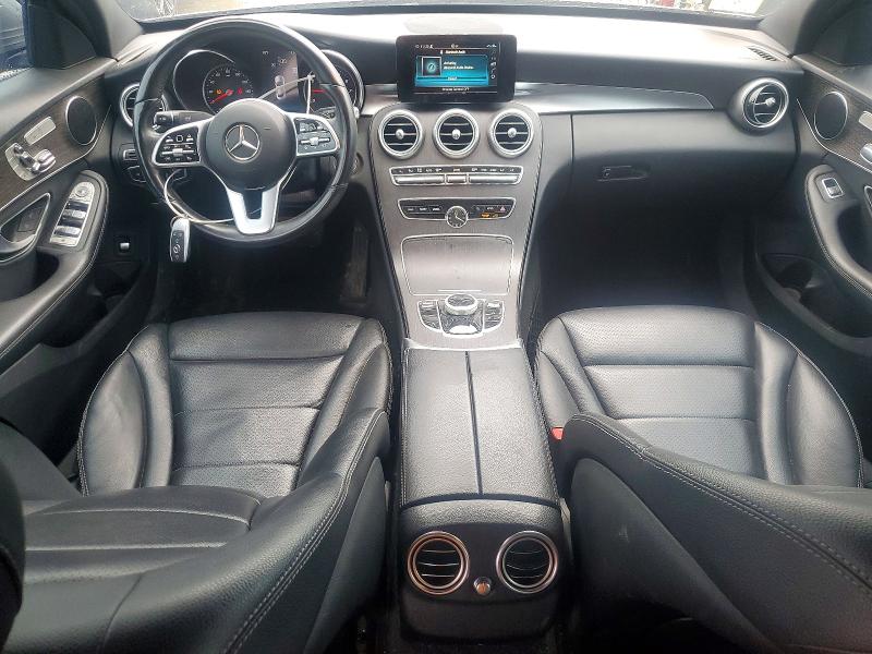 2019 Mercedes-benz C-klasse VIN WDDWF8EB4KR485037 COPART salvage auction — REAR END, Ma - Cert Of Title-Salvage, sold $6,900 on 2026-08-20 (photo 8)